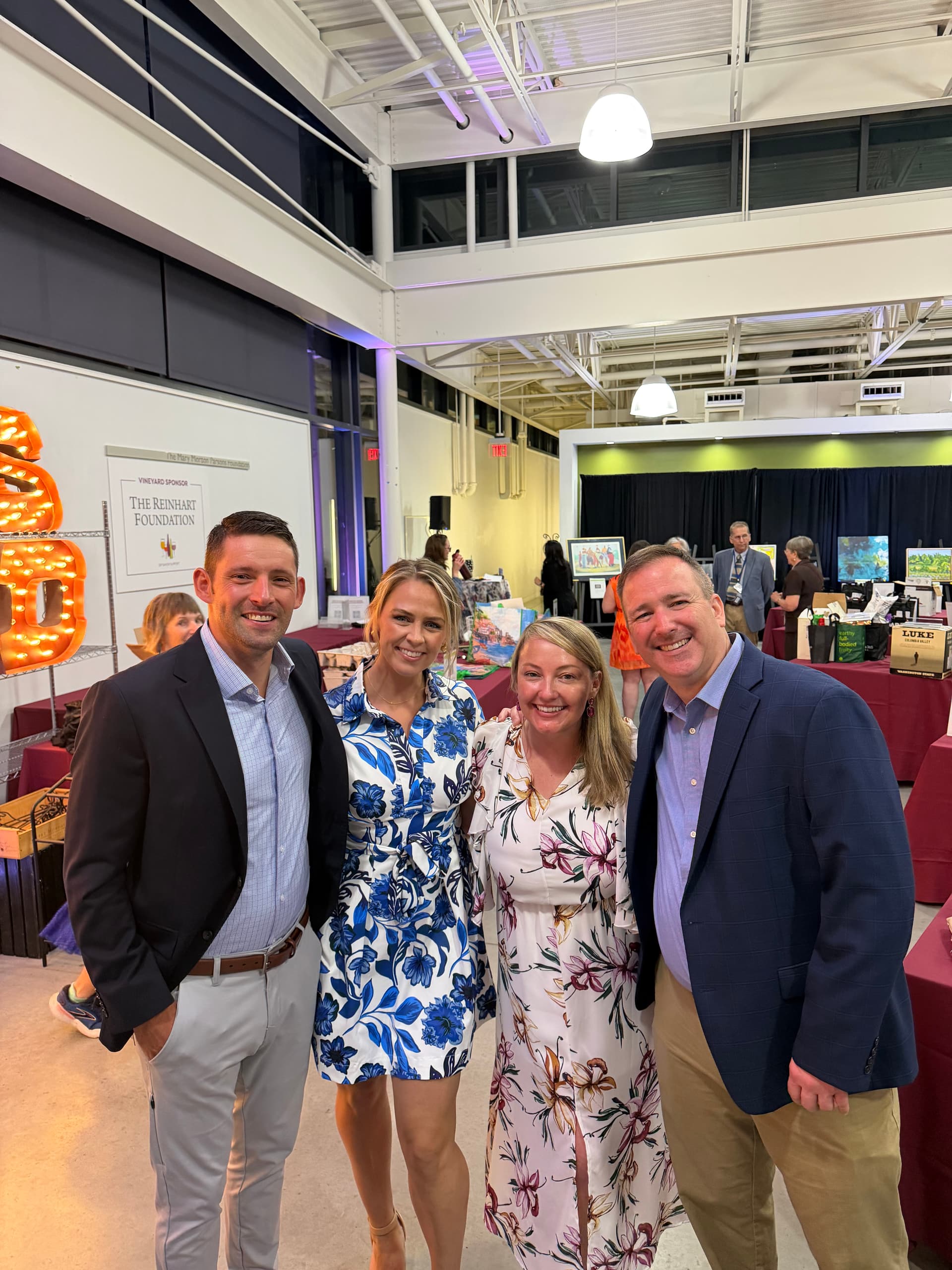 BerTech team members at the SOAR365 Ladybug Fund Winetasting & Silent Auction